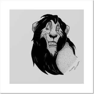 Scar - The Lion King / Posters and Art